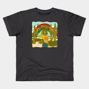 Saguaro Girl Kids T-Shirt